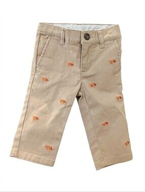 Janie and Jack • Embroidered Twill Pant • NWT 3-6 Months